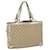 GUCCI GG Canvas Hand Bag Beige Gold Tone 170004 Auth ep2669  ref.1255611