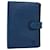 LOUIS VUITTON Epi Agenda PM Day Planner Cover Blue R20055 LV Auth 62889 Leather  ref.1255712