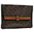 LOUIS VUITTON Monogram Pochette Priant Clutch Bag M51805 LV Auth 62402 Cloth  ref.1255741