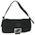 FENDI Zucca Canvas Mamma Baguette Shoulder Bag Black Auth ep2859 Cloth  ref.1255918