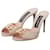 Dolce & Gabbana Logo patent leather mules Pink Varnish  ref.1255943