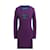 Chanel Vestido de cachemira con el logotipo CC más codiciado. Azul marino  ref.1255955