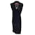 Autre Marque Vestido midi de punto con forro de seda sin mangas en negro de Missoni Viscosa  ref.1255972