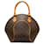 Bolso de mano marrón Louis Vuitton Monogram Ellipse PM Castaño Cuero  ref.1255983