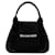Bolso satchel Cabas XS de lona Balenciaga negro Cuero  ref.1256002