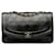 Bolso bandolera Chanel mediano de piel de cordero Diana con solapa negro Cuero  ref.1256003
