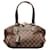 Brown Louis Vuitton Damier Ebene Verona PM Handbag Leather  ref.1256018