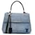 Blue Louis Vuitton Epi Denim Cluny BB Satchel Leather  ref.1256029