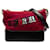 Petit sac à bandoulière Gabrielle en laine rouge Chanel  ref.1256030