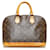 Brown Louis Vuitton Monogram Alma PM Handbag Leather  ref.1256040