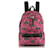 Pink Saint Laurent Radio Print City Backpack Cloth  ref.1256043
