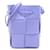 Sac seau violet Bottega Veneta Mini Intrecciato Cassette Cuir  ref.1256044