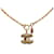 Gold Chanel CC Pendant Necklace Golden Yellow gold  ref.1256077