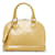 Bolso satchel Louis Vuitton Vernis Alma BB color canela con monograma Camello Cuero  ref.1256091