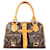 Louis Vuitton Canvas Monogram Manhattan GM Handbag Brown Cloth  ref.1256145