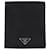 Prada Nylon Triangle Wallet Black Leather  ref.1256158