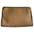 Lanvin Clutch bags Light brown Dark brown Leather Cloth  ref.1256176