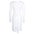 Chanel Vestido de malha de manga comprida na altura do joelho em Cashmere Creme Branco Cru Casimira Lã  ref.1256200