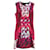 Peter Pilotto Printed Sleeveless Sheath Dress in Burgundy Polyester Dark red  ref.1256203