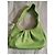 Borsa Lancel Hobo PM Cocoon in pelle verde mela - vista 8