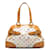 Louis Vuitton White Monogram Multicolore Claudia Leather Cloth  ref.1256313