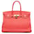 Hermès Hermes Rosa 2012 Togo Birkin 35 Pink Leder Kalbähnliches Kalb  ref.1256321
