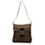 Fendi Brown Zucca Crossbody Bag Leather Cloth Pony-style calfskin Cloth  ref.1256341