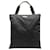 Bottega Veneta Black Vertical Nylon Tote Bag Cloth  ref.1256343