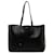 Saint Laurent Black Leather E/W Shopping Tote Pony-style calfskin  ref.1256378