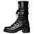 Christian Dior Black D-flight leather ankle boots - size EU 41.5  ref.1256399