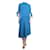 Autre Marque Conjunto de top de cuello alto y falda midi azul - talla UK 8 Poliéster  ref.1256406