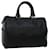 Louis Vuitton Epi Speedy 25 Bolsa de mão preta M43012 Autenticação de LV 66670 Preto Couro  ref.1256469
