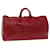 Louis Vuitton Epi Keepall 55 Boston Bag Red M42957 LV Auth ki4078 Vermelho Couro  ref.1256480