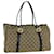 GUCCI GG Canvas GG Twins Tote Bag Beige 232957 Auth yk10623  ref.1256497