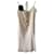 Chanel Robes Soie Blanc  ref.1256568