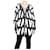 Valentino Black patterned long cardigan - size S Cotton  ref.1256613