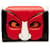 Louis Vuitton Red X Kansai Yamamoto Epi Monogram Kabuki Mask Victorine Compact Wallet Cloth  ref.1256638