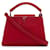 Louis Vuitton Red Taurillon Capucines BB Rosso Pelle Vitello simile a un vitello  ref.1256646