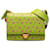 Prada – Umhängetasche mit Wassermelonen-Klappe aus Saffiano-Stoff, Grün Leder  ref.1256665