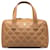 Chanel Brown Wild Stitch Lambskin Handbag Beige Leather  ref.1256680