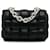 Bottega Veneta Black Intrecciato Padded Cassette Chain Satchel Leather Pony-style calfskin  ref.1256696