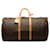 Monograma de Louis Vuitton Brown Keepall Bandouliere 60 Marrom Lona  ref.1256708