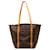 Louis Vuitton Brown Monogram Sac Shopping Cuir Toile Marron  ref.1256710
