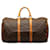 Louis Vuitton Keepall Monogram Brown 50 Toile Marron  ref.1256726