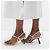Khaite Linden 65 Ledersandalen Eggshell Aus weiß - Ansicht 5