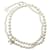 CHANEL NECKLACE WITH CC LOGO PEARLS 2014 PEARLS NECKLACE NECKLACE Cream  ref.1256849