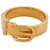 Hermès HERMES SCARF RING GOLD METAL BELT BUCKLE GOLD SCARF RING Golden  ref.1256879