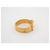 Ring Hermès ANEL DE LENÇO HERMES ANEL DE LENÇO DE OURO COM FIVELA DE CINTO DE METAL OURO Dourado - vista 4