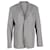 Veste Prada à simple boutonnage en coton gris  ref.1256882