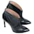 Emporio Armani Ankle Boots Black Leather  ref.1256976